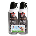 Dust-Off Disposable Compressed Air Duster, 10 oz Can, 2/Pack