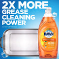 Dawn Ultra Antibacterial Dishwashing Liquid, Orange Scent, 28 oz Bottle, 8/Carton