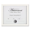 DAX Wood Gallery Frame with Two-Way Easel, 8.5 x 11, White