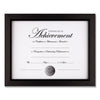 DAX Basics Texture Frame with Two-Way Easel, 8.5 x 11, Black