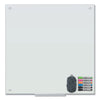 U Brands Magnetic Glass Dry Erase Board Value Pack, 36 x 36, White