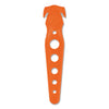Westcott Safety Cutter, 1.2" Blade, 5.75" Plastic Handle, Orange, 5/Pack