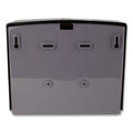 Scottfold Folded Towel Dispenser, 10.75 x 4.75 x 9, Black