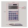 Sharp EL240SB Handheld Business Calculator, 8-Digit LCD