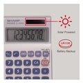 Sharp EL240SB Handheld Business Calculator, 8-Digit LCD
