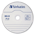 Verbatim BD-R Blu-Ray Disc, 25 GB, 16x, White, 10/Pack