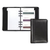 Samsill Regal Leather Business Card Binder, Holds 120 2 x 3.5 Cards, 5.75 x 7.75, Black