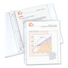 C-Line Standard Weight Polypropylene Sheet Protectors, Non-Glare, 2", 11 x 8.5, 50/Box