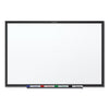 Quartet Classic Series Total Erase Dry Erase Board, 48 x 36, White Surface, Black Frame