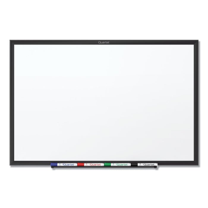 Quartet Classic Series Total Erase Dry Erase Board, 48 x 36, White Surface, Black Frame