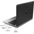 HP ProBook 640 G1 14in Laptop, Core i5-4300M 2.6GHz, 8GB Ram, 128GB SSD Windows 10 Pro (Refurbished) by DailySale
