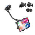 LoyaForba Universal Car Phone Mount 360° Dashboard Holder Black Rubber by Deal US