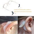 Glasses Anti-Slip Silicone Ear Clip, Glasses Holder W