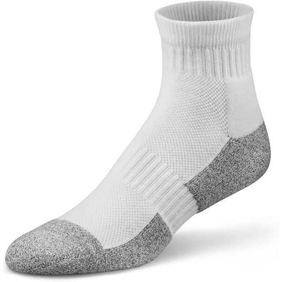 Dr. Comfort Crew Diabetic Socks, White (Medium) by Pasteur Pharmacy