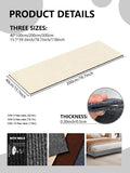SEPAZON Anti Cat Scratch Couch Protector Adhesive Pad Offwhite 78.7x15.8In by Deal US
