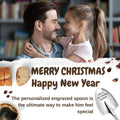 LLESCA Personalized Dad Ice Cream Shovel Stainless Steel Engraved Gift by Deal US