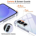 Merchsection Shockproof Clear TPU Soft Case for Samsung Galaxy A56 A36 A26 by Merchsection