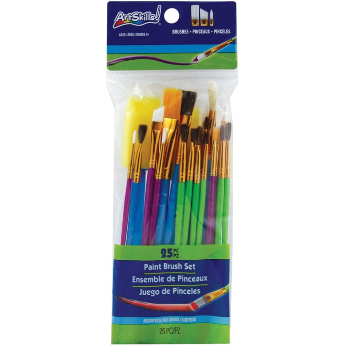 ArtSkills Paint Brush Set 25 Pieces (PA-1986) by Pasteur Pharmacy
