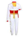 FENFATUO Kids Zombie Girls Halloween Costume 3PCS Mesh Top Pants Coat Size 7-8 by Deal US