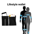 Pocket Wrist Wallet Wrist Cell Phone Holder, Ankle Wallet, Sweat Bands, Armband,