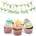 NOFEZA Martini Party Banner Green Mojito Martini Garland Art Deco by Deal US