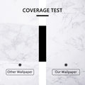 Boeoanay Marble Vinyl Wallpaper Grey White 15.8x118in Self Adhesive PVC by Deal US