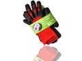 Meow Garden Thorn Proof Garden Gloves 2 Pairs Heavy Duty TPE Coated Green Red by Deal US