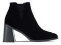 Vepose Women's Ankle Booties Pointed Toe Block Heel Blacknubuck Size 10 by Deal US