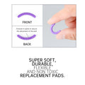 24PCS Eyelash Curler Refills Pads Silicone Compatible with Real Techniques by Deal US