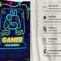 Textattr20 Flannel Gaming Throw Blanket Soft Fleece 50x60 Inches Mt-01 by Deal US