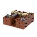 MOOXI WW2 Battlefield Military Block Set Right Corner 200PCS ABS by Deal US