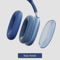 In 1 Case Cover For Airpods Max, Clear Tpu Ear Cup Protectors & Silicone Earpad