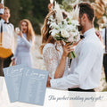 MBYHP I Love You Bridal Shower Game Cards 30 Pcs Blue Wedding Party by Deal US
