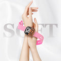 Striped Band Compatible with Apple Watch Bands for Women 40mm 42mm 41mm