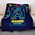 Textattr20 Flannel Gaming Throw Blanket Soft Fleece 50x60 Inches Mt-01 by Deal US