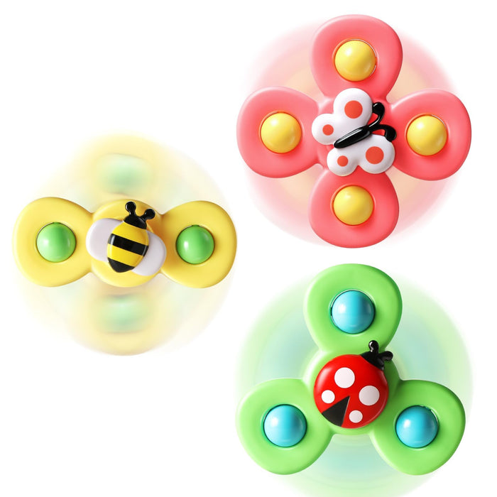 Suction Cup Spinner Toys for 1 2 Year Old Boy Girl Birthday Gift|Spinning T