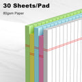 Pads 5x8 Notebook College Ruled Legal Pads Color Notepads 5 Pack Stud