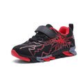 Sypsfwco Kids Running Sneakers Mesh Athletic Rubber Sole Black-Red Size 3.5 US by Deal US
