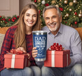 Carselage Stainless Steel Tumbler 20Oz Navy Blue Fathers Day Gift Dad by Deal US