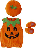 HengShunRui Unisex Baby Pumpkin Costume, Size 6/12 Months by Vanessa Jane