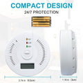 Portable Carbon Monoxide Detector – Battery-Operated CO Alarm by DailySale