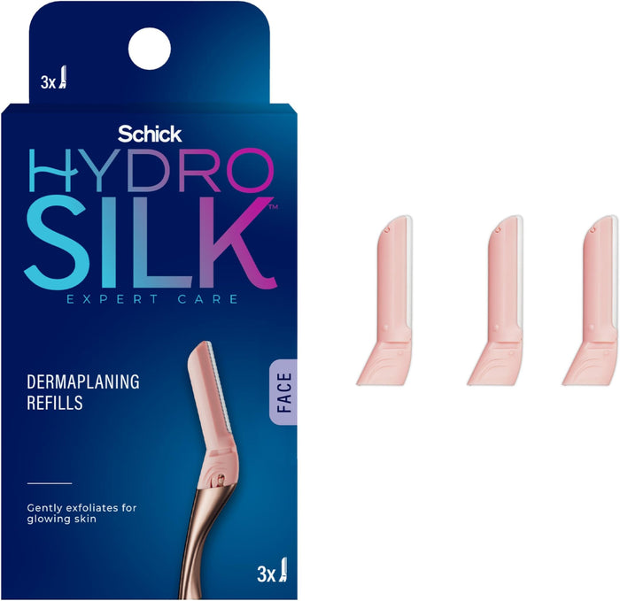 Schick Hydro Silk Dermaplaning Wand Razor Refills — 3 Boxes (9 Blades Total) by Price Is Right Miami