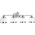 Progress Lighting P300083-104 Judson Four-Light Bath, Polished Nickel by Vanessa Jane