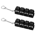 Pcs Keyboard Fidget Toys Fidget Clicker, Keyboard Four-Button Clicker Keychain