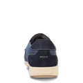 Florsheim Lakeside Canvas Moc Toe Slip-On Navy Nubuck 7W 3E Size 7W by Deal US