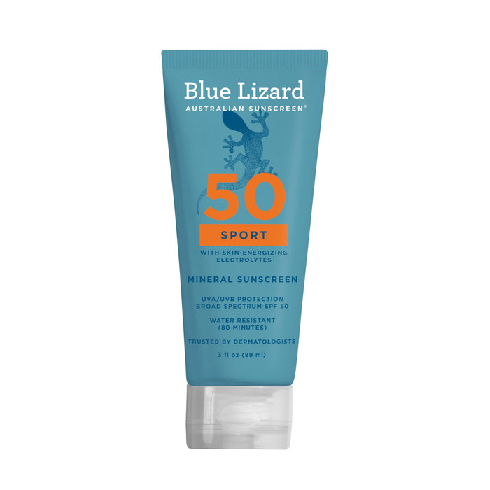 Blue Lizard Sport Mineral Sunscreen Lotion - SPF 50+, Water Resistant, 3 oz by Pasteur Pharmacy