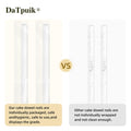 DaTpuik 100PCS 9.5" White Plastic Cake Dowels 0.4" Diameter by Deal US