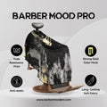 BM BARBER MOOD Professional Barber Cape Adjustable Neck Closure Gold Chain XL by Deal US
