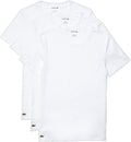 Lacoste Men's Essentials 3 Pack 100% Cotton Regular Fit Crew Neck T-Shirts by I-Max Fashions