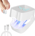 Portable LED Nail Lamp – USB Rechargeable, Quick-Dry, Compact for Manicures & Pedicures by DailySale